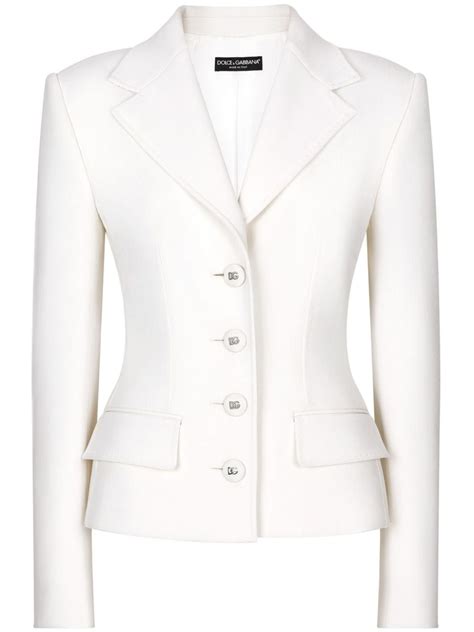 womens dolce gabbana fitted jackets|Dolce & Gabbana jacket sale.